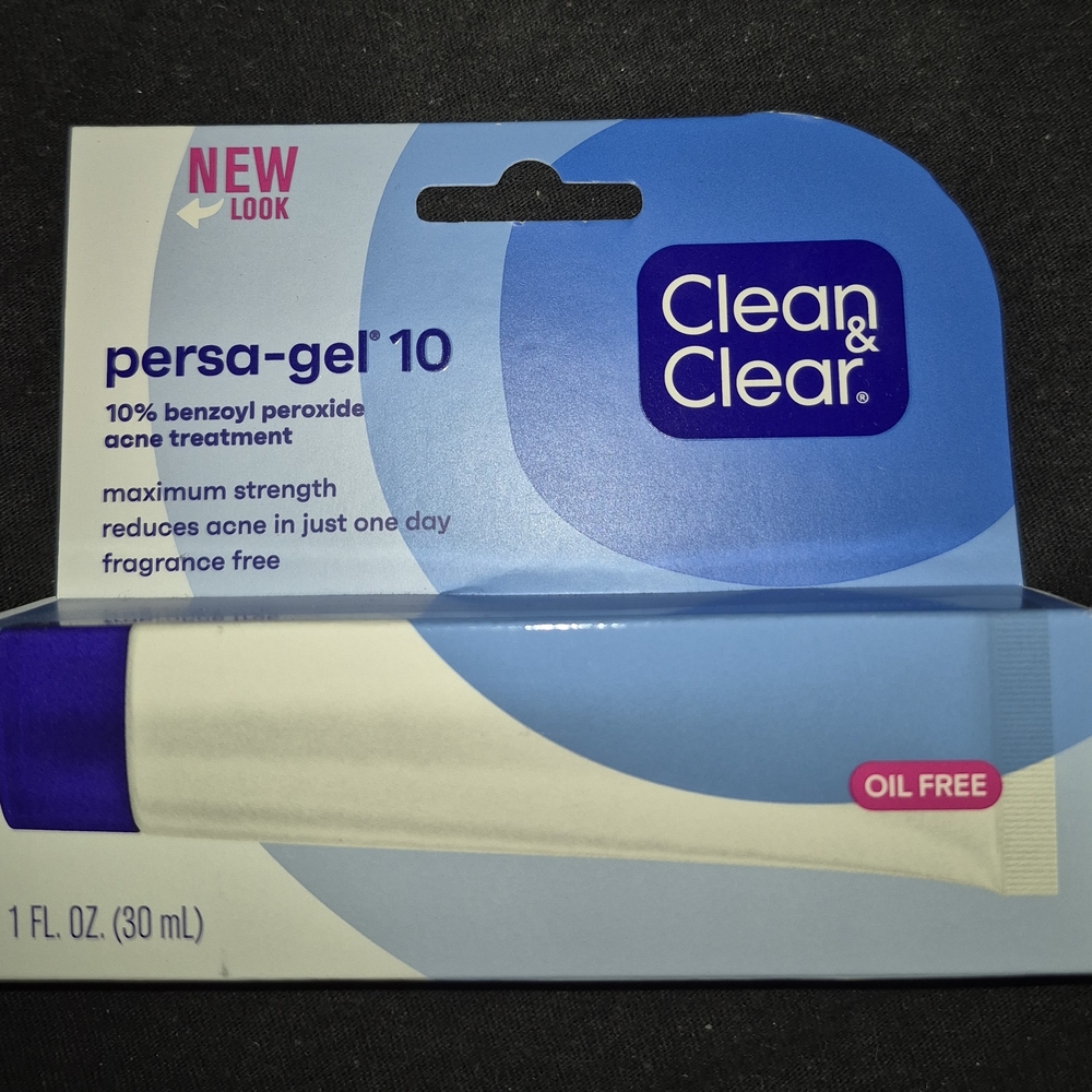 Persa-Gel 10 Acne Treatment - White and Blue